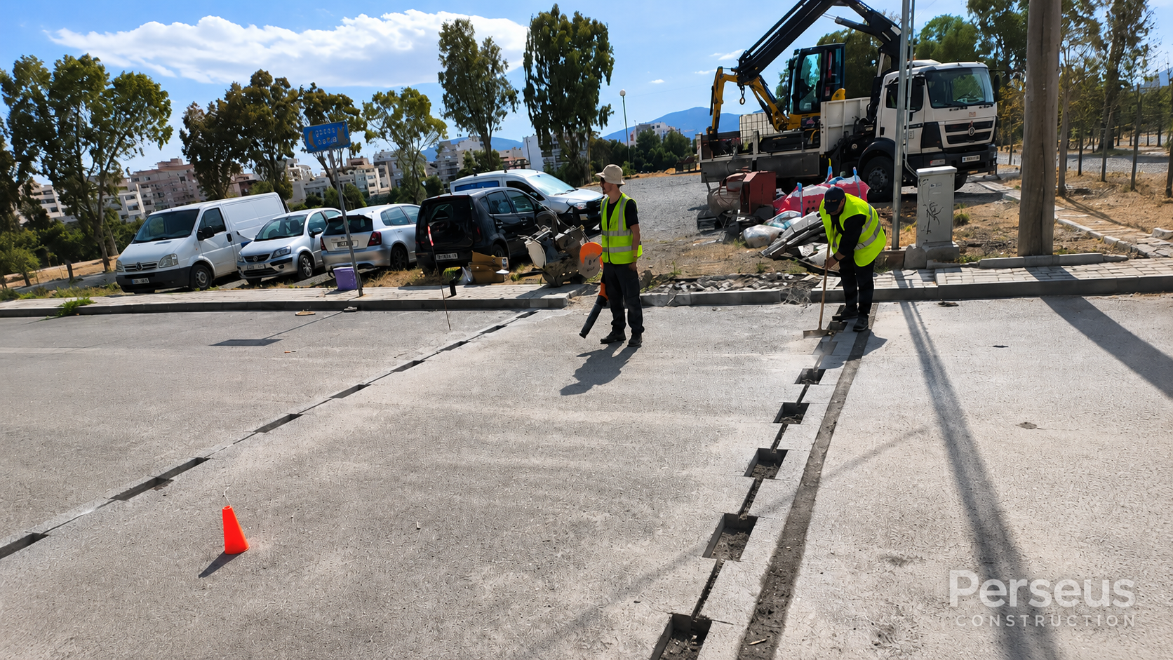 Smart pedestrian crossing installation
